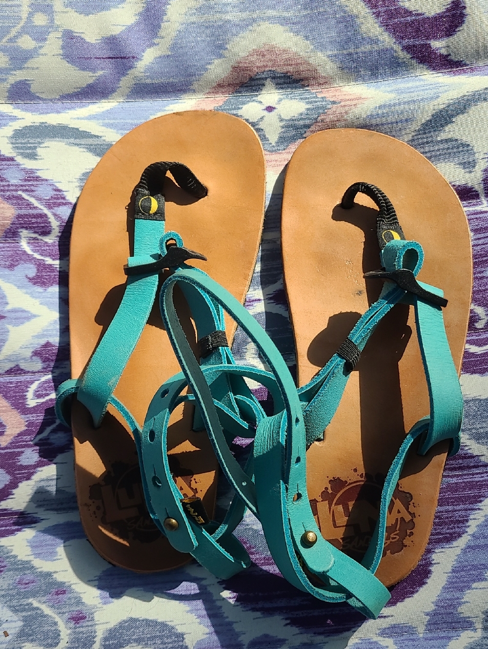 Luna All Leather Sandals